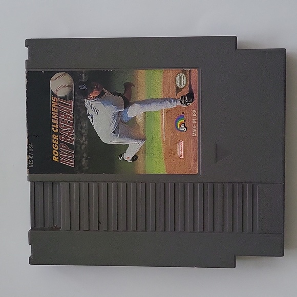 Roger Clemens MVP Baseball Nintendo Cartridge Vintage 1985 Video Game - Picture 2 of 12